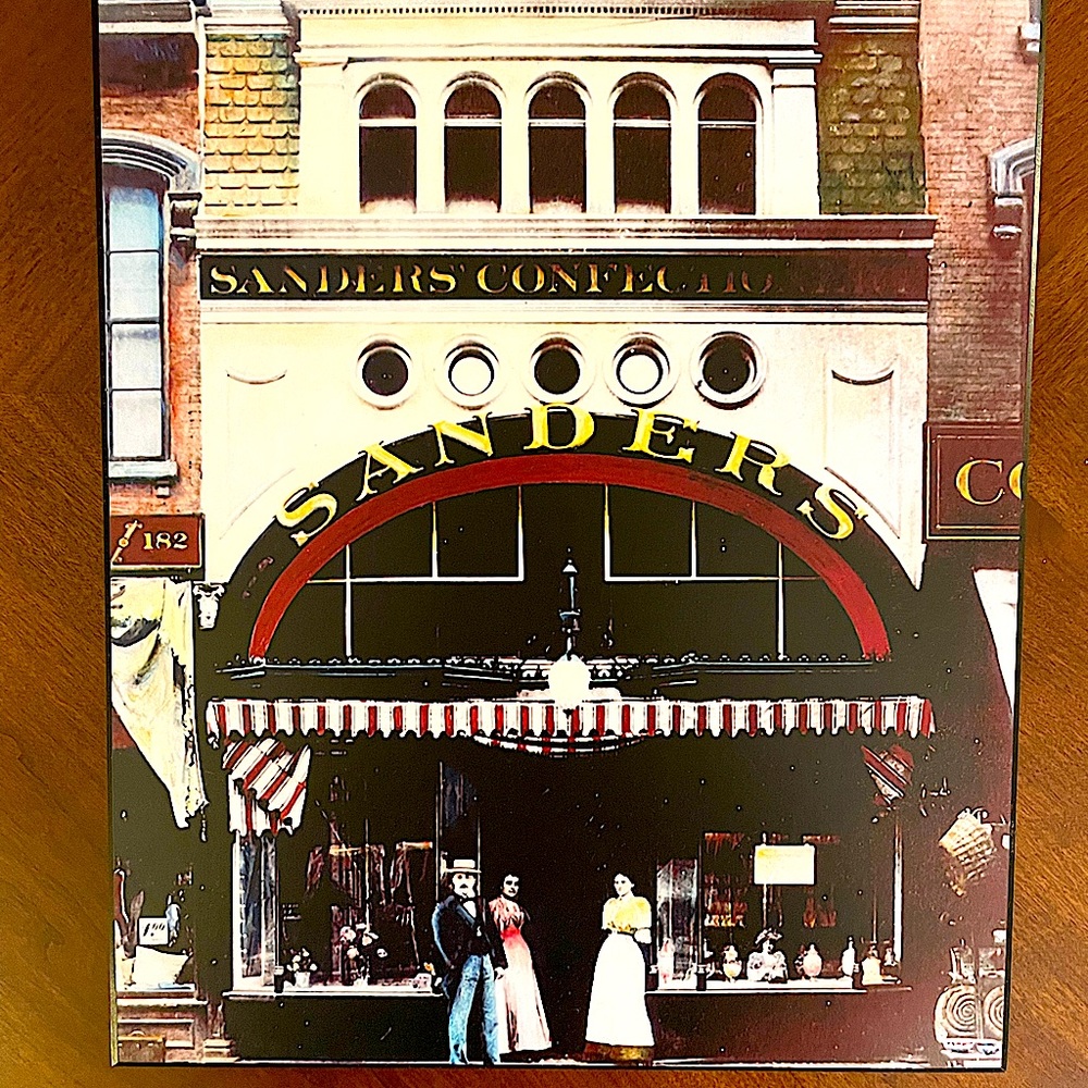 Vintage-Style Detroit Based Sanders Picture